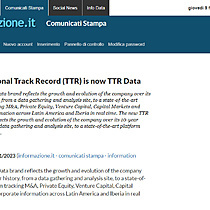 Transactional Track Record (TTR) is now TTR Data